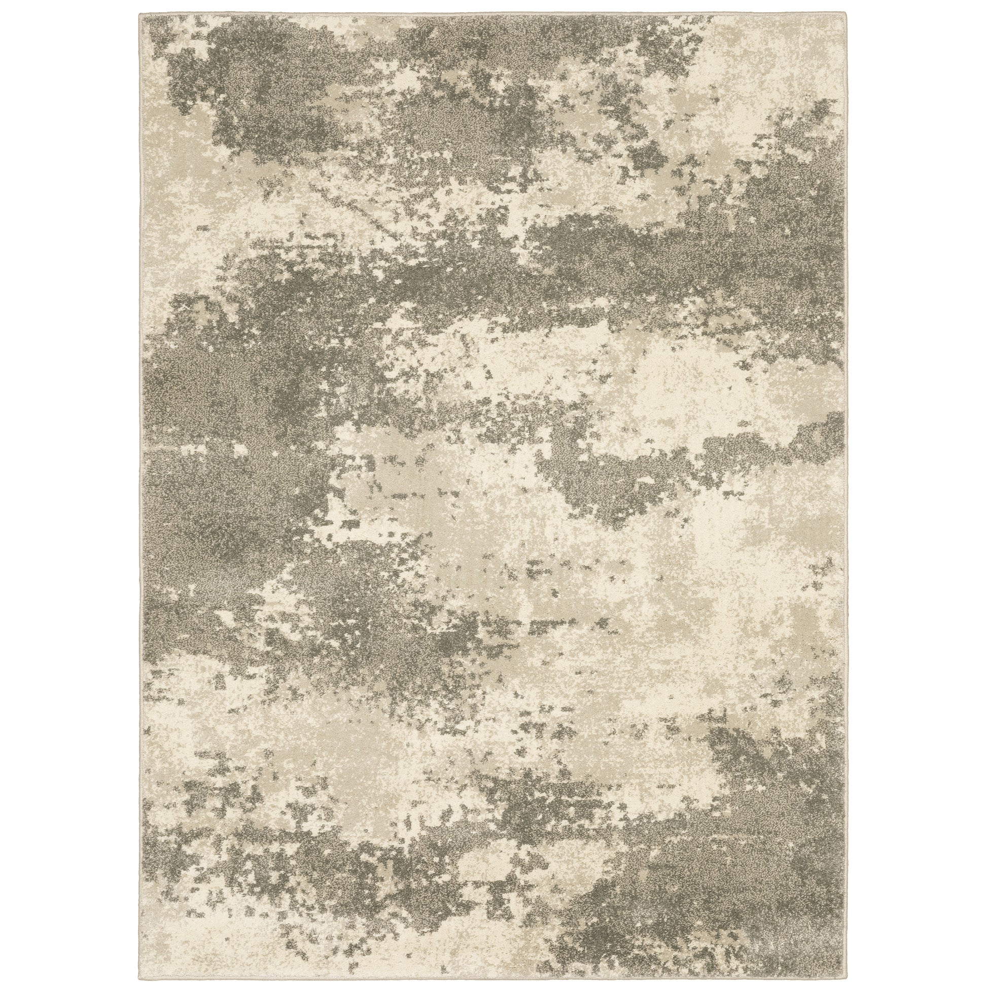 Oriental Weavers Carson  Beige Grey Industrial