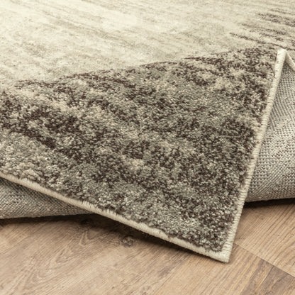 Oriental Weavers Carson  Beige Grey Industrial
