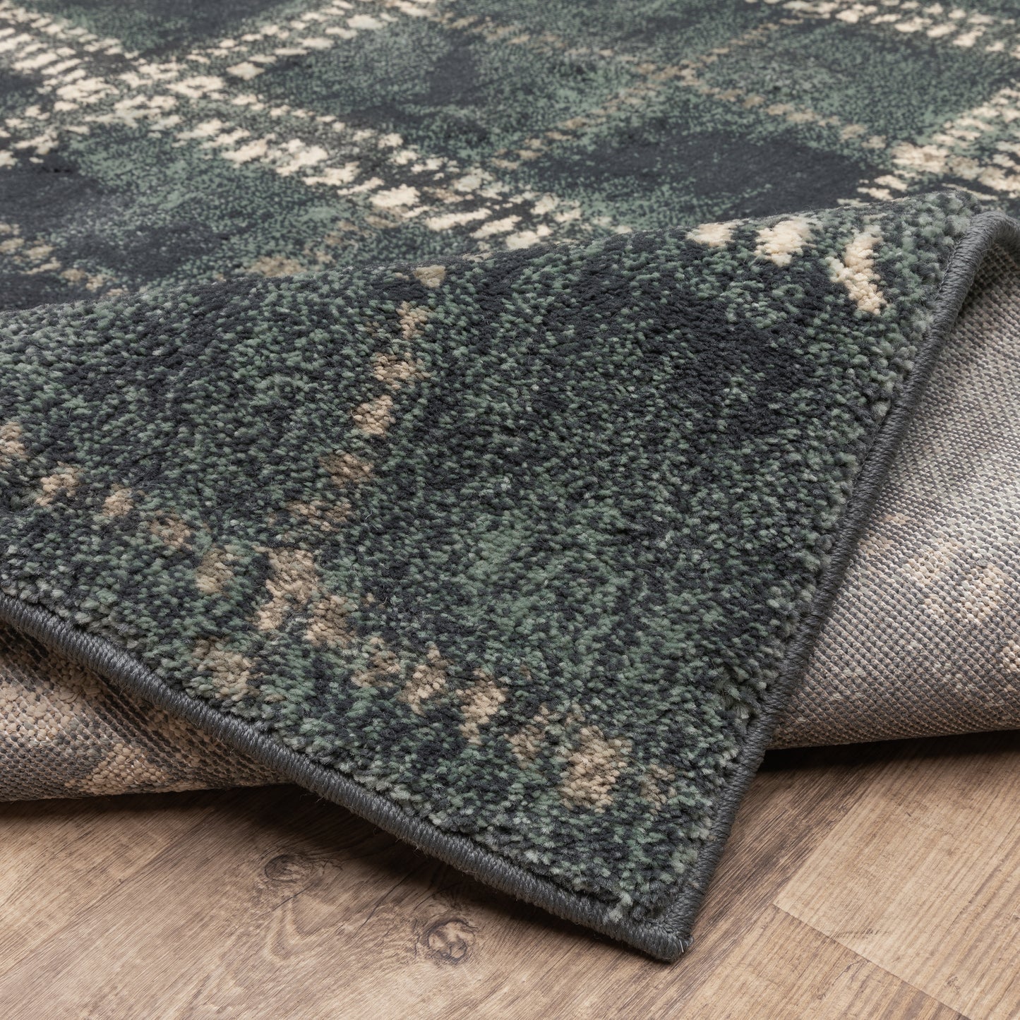 Oriental Weavers Carson  Blue Ivory Industrial