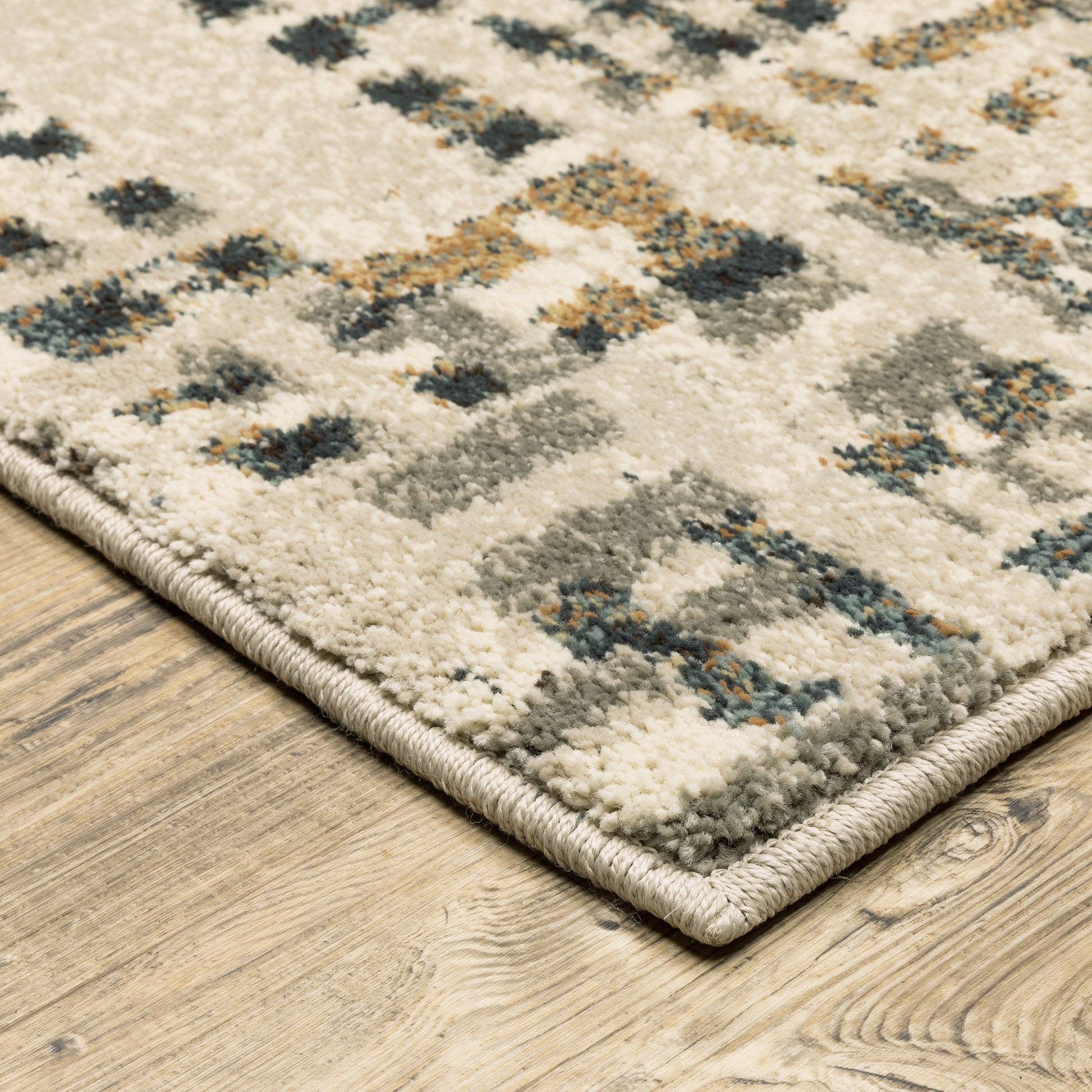 Oriental Weavers Carson  Beige Grey Modern & Contemporary