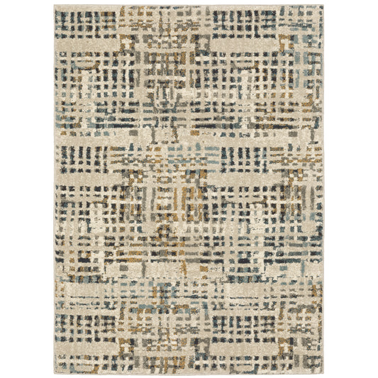 Oriental Weavers Carson  Beige Grey Modern & Contemporary