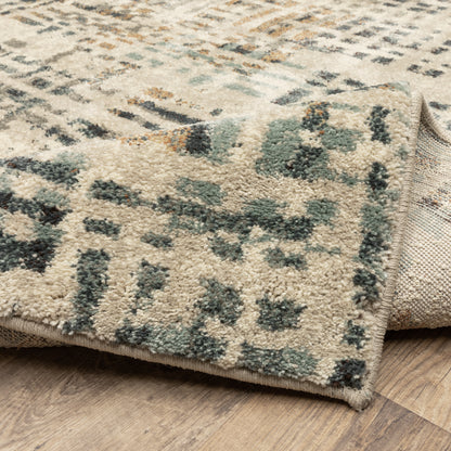 Oriental Weavers Carson  Beige Grey Modern & Contemporary