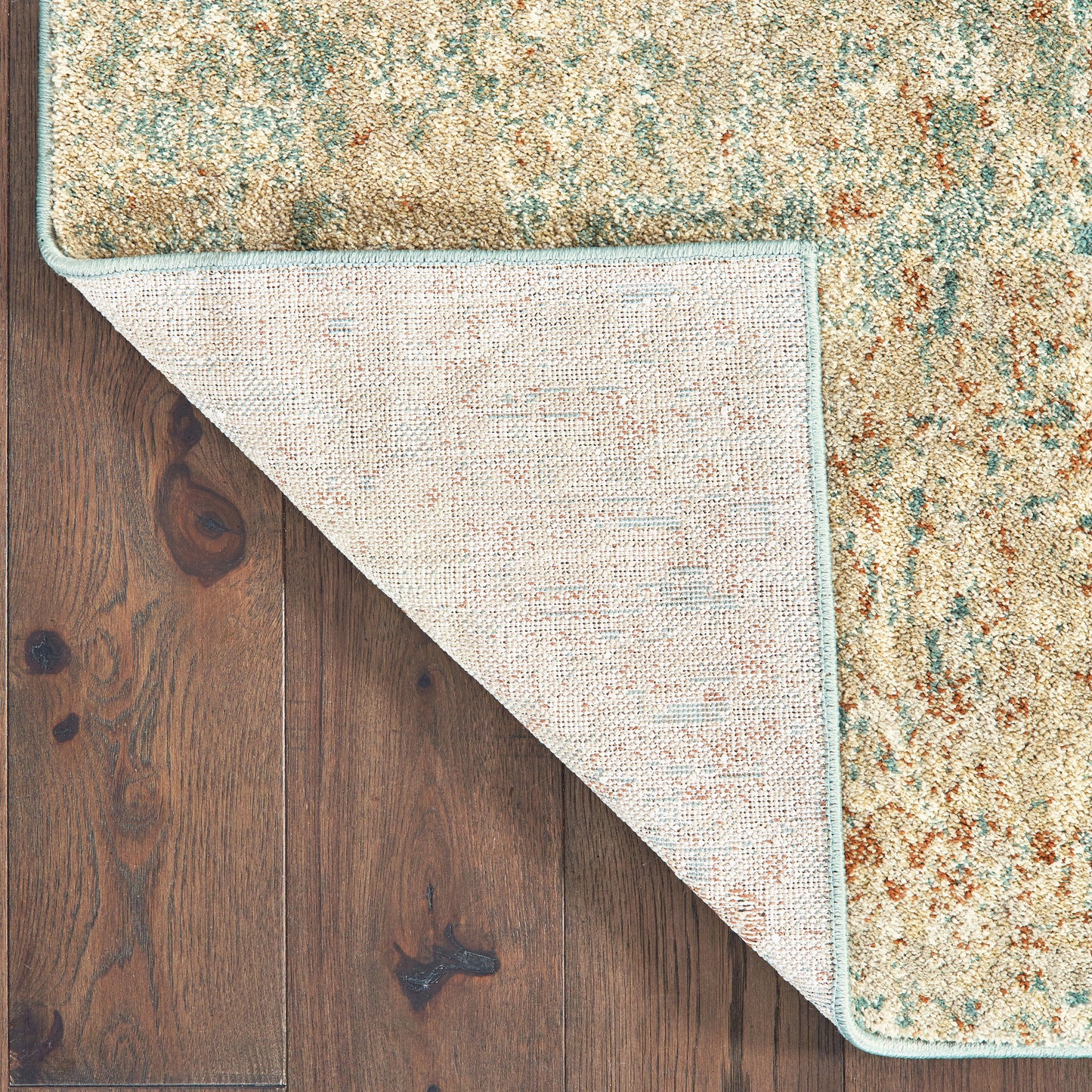 Oriental Weavers Carson  Blue Orange Modern & Contemporary