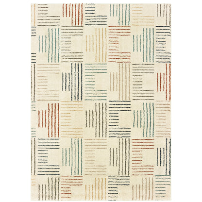 Oriental Weavers Carson  Ivory Multi Modern & Contemporary