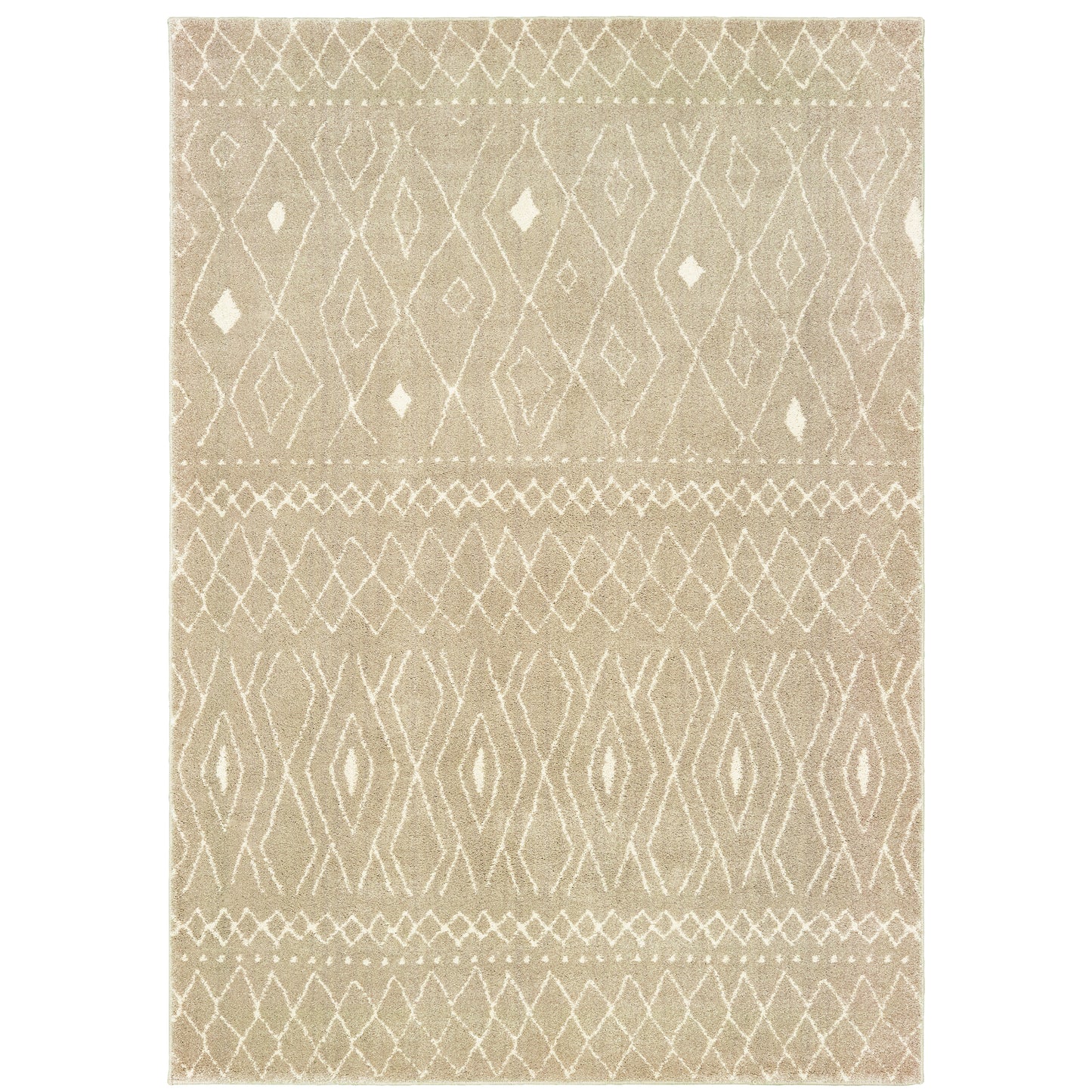 Oriental Weavers Carson  Sand Ivory Bohemian