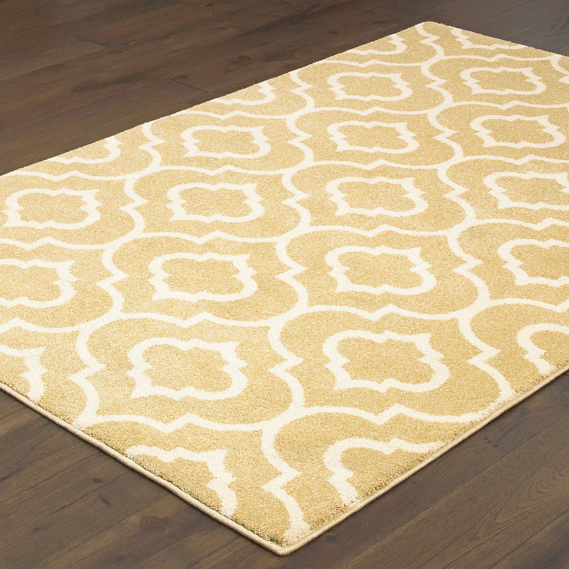 Oriental Weavers Carson  Gold Ivory Moroccan