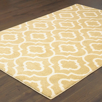 Oriental Weavers Carson  Gold Ivory Moroccan