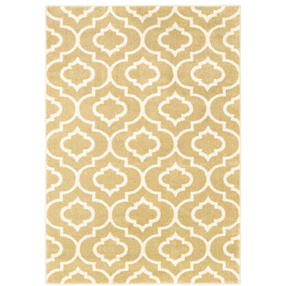 Oriental Weavers Carson  Gold Ivory Moroccan