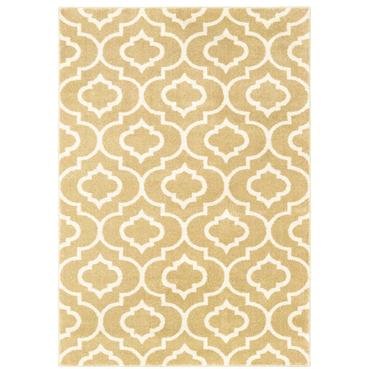 Oriental Weavers Carson  Gold Ivory Moroccan