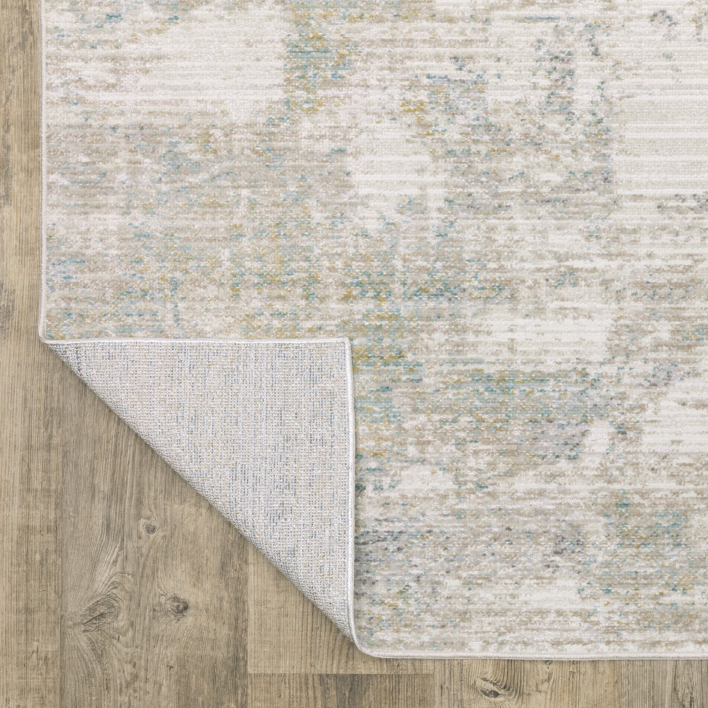 Oriental Weavers Cavett  Ivory Teal Modern & Contemporary