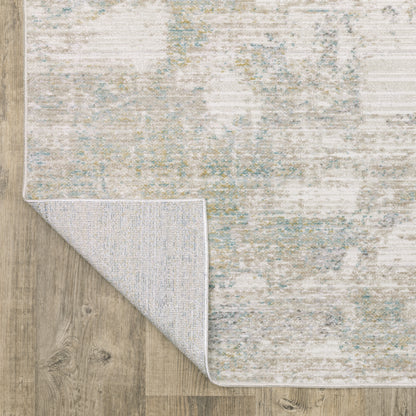 Oriental Weavers Cavett  Ivory Teal Modern & Contemporary