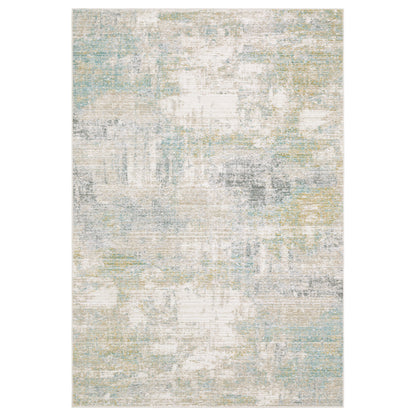 Oriental Weavers Cavett  Ivory Teal Modern & Contemporary