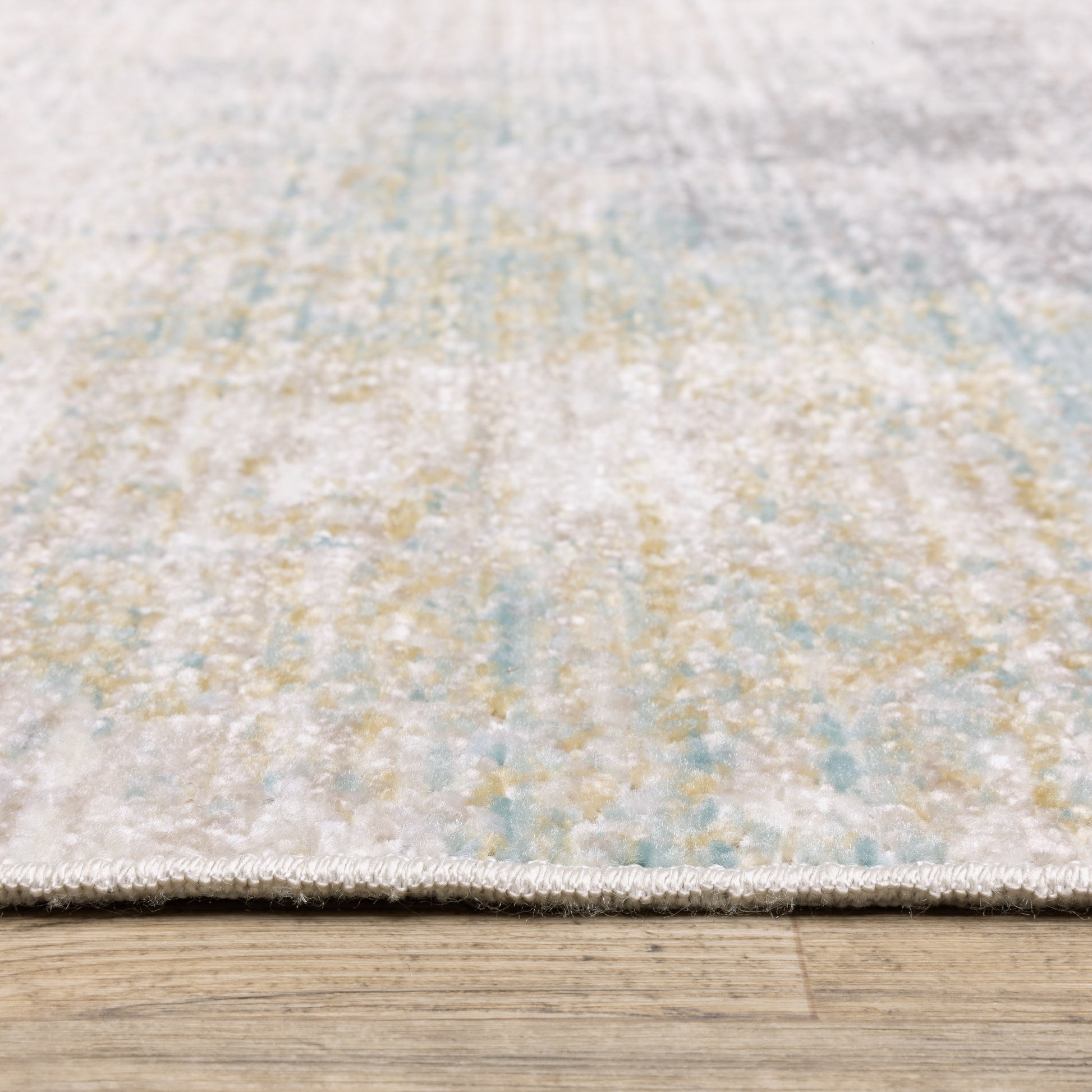 Oriental Weavers Cavett  Ivory Teal Modern & Contemporary