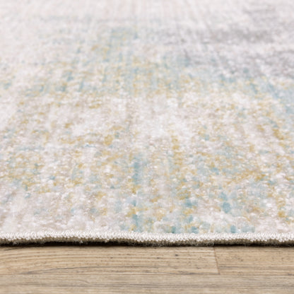 Oriental Weavers Cavett  Ivory Teal Modern & Contemporary