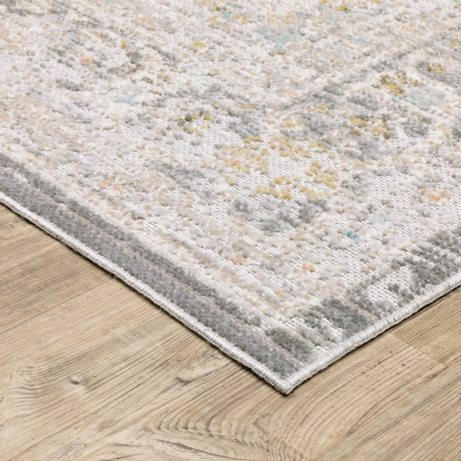 Oriental Weavers Cavett  Gray Orange Vintage