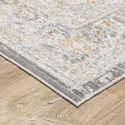 Oriental Weavers Cavett  Gray Orange Vintage