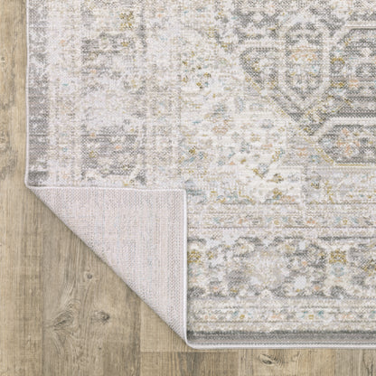 Oriental Weavers Cavett  Gray Orange Vintage