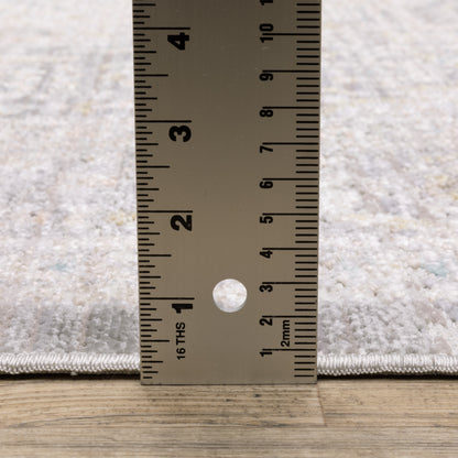 Oriental Weavers Cavett  Gray Orange Vintage