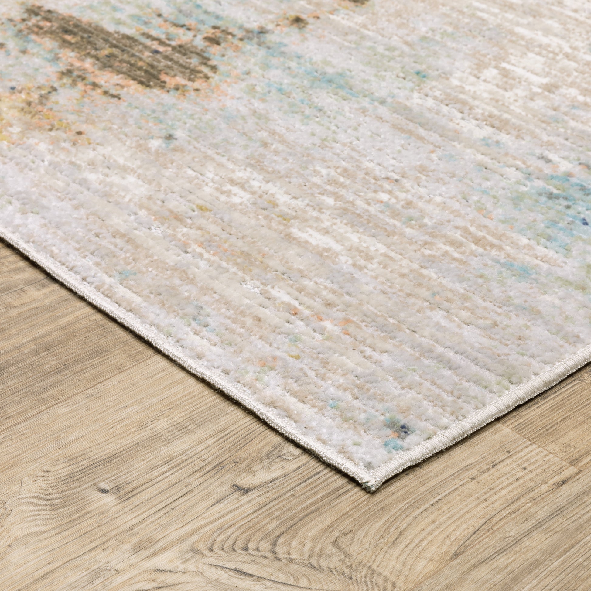 Oriental Weavers Cavett  Ivory Blue Modern & Contemporary