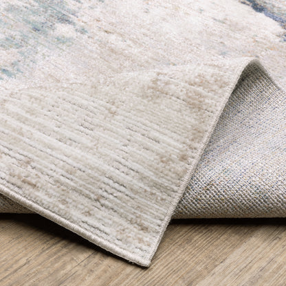 Oriental Weavers Cavett  Ivory Blue Modern & Contemporary