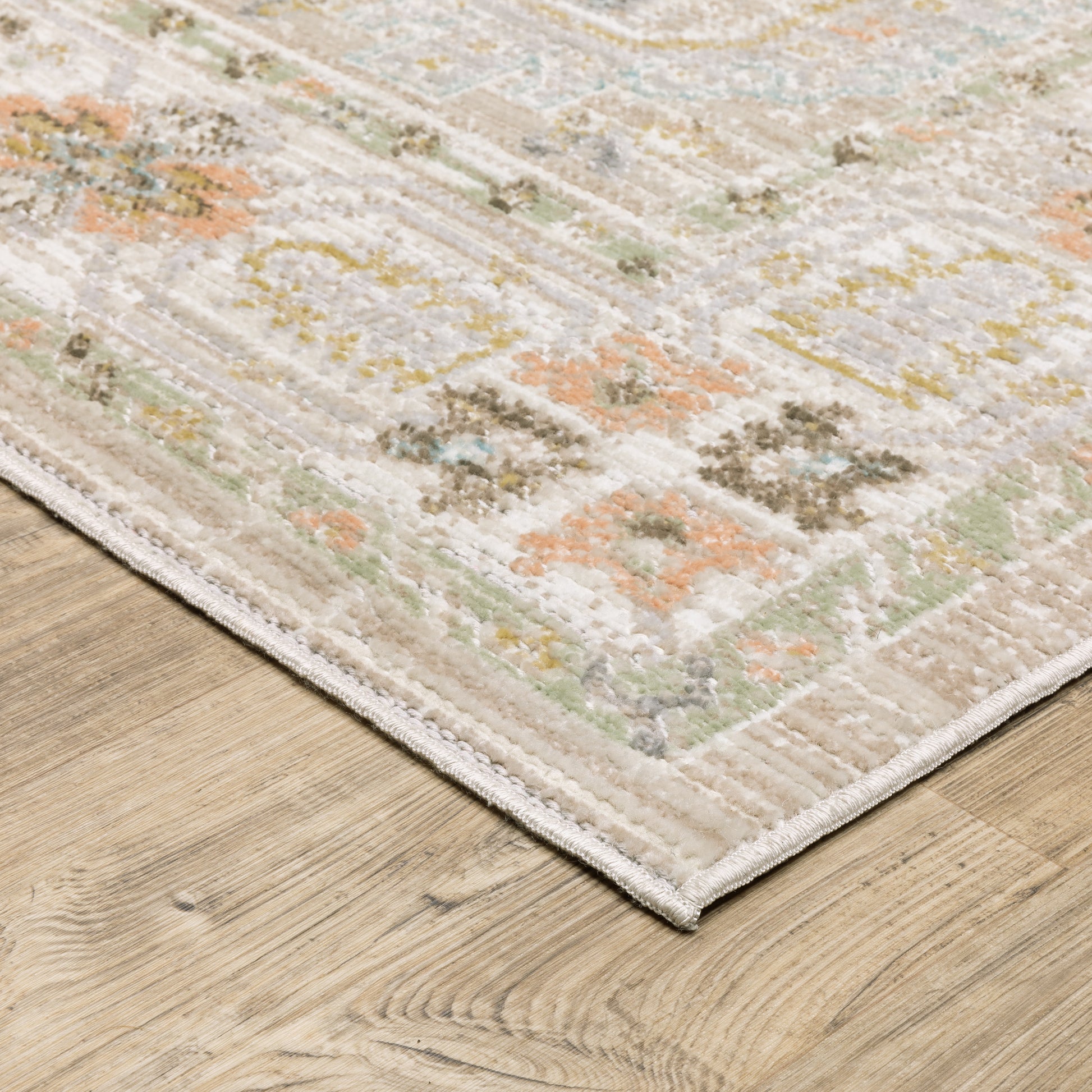 Oriental Weavers Cavett  Beige Blue Vintage