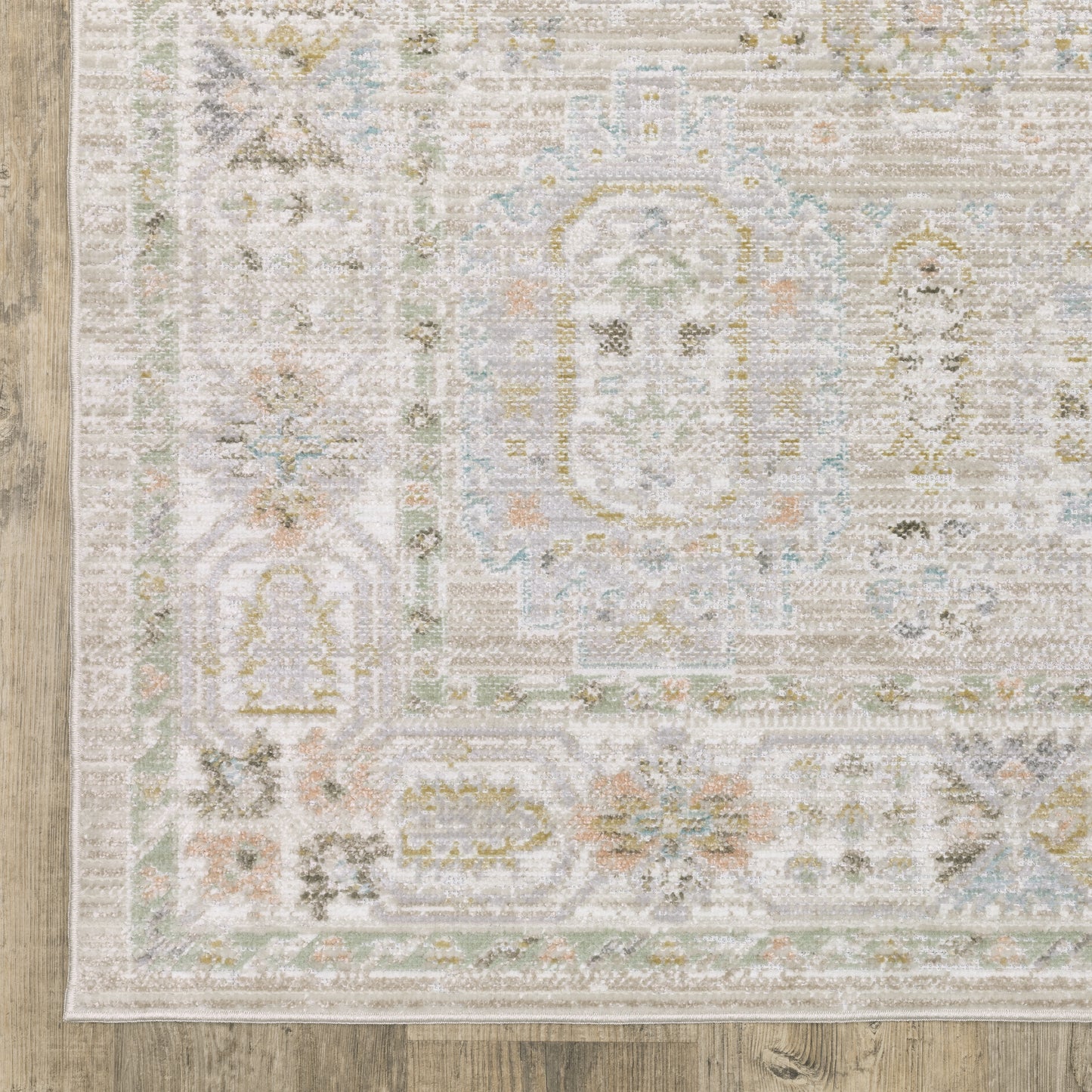 Oriental Weavers Cavett  Beige Blue Vintage
