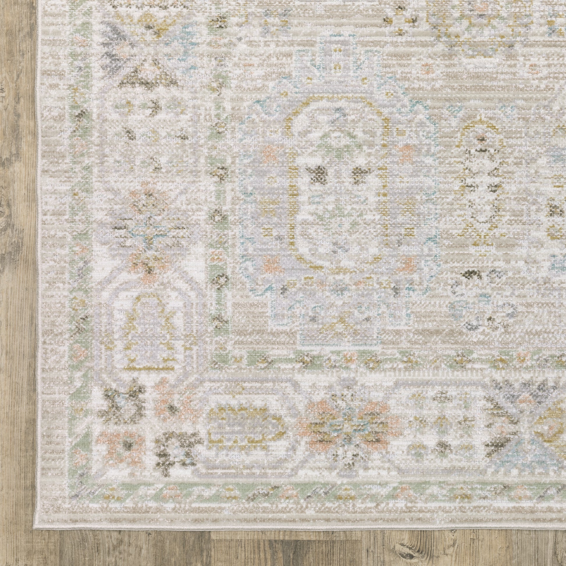 Oriental Weavers Cavett  Beige Blue Vintage
