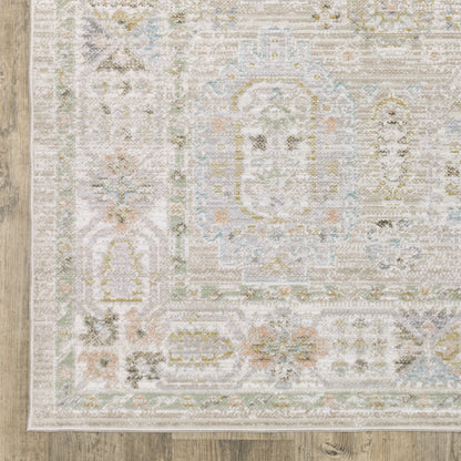 Oriental Weavers Cavett  Beige Blue Vintage