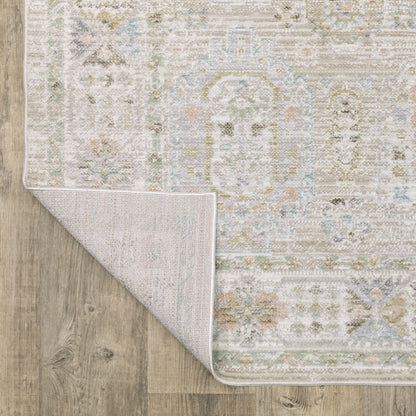 Oriental Weavers Cavett  Beige Blue Vintage
