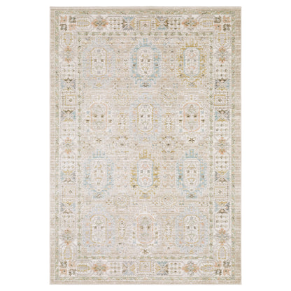 Oriental Weavers Cavett  Beige Blue Vintage