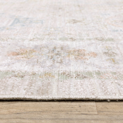 Oriental Weavers Cavett  Beige Blue Vintage