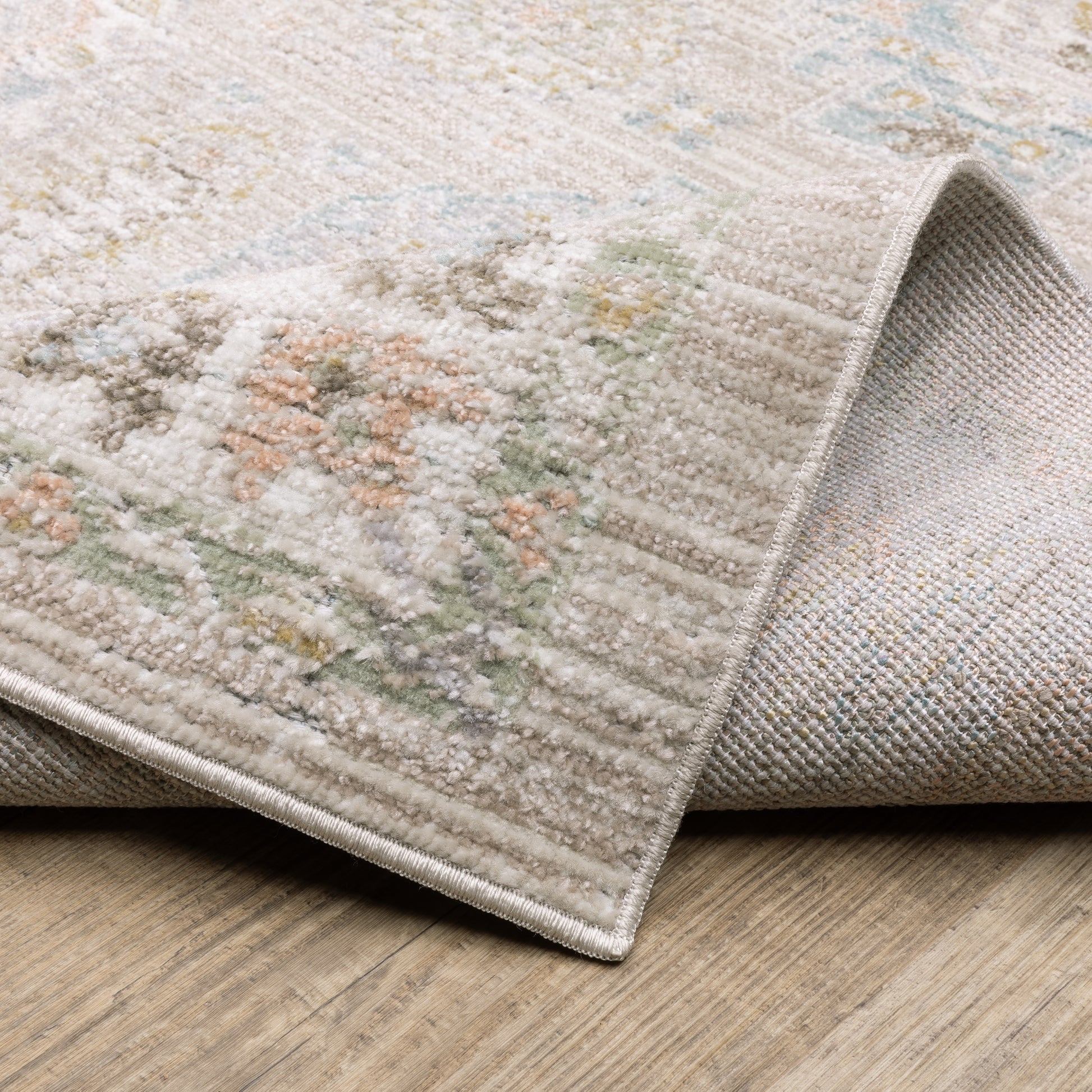 Oriental Weavers Cavett  Beige Blue Vintage