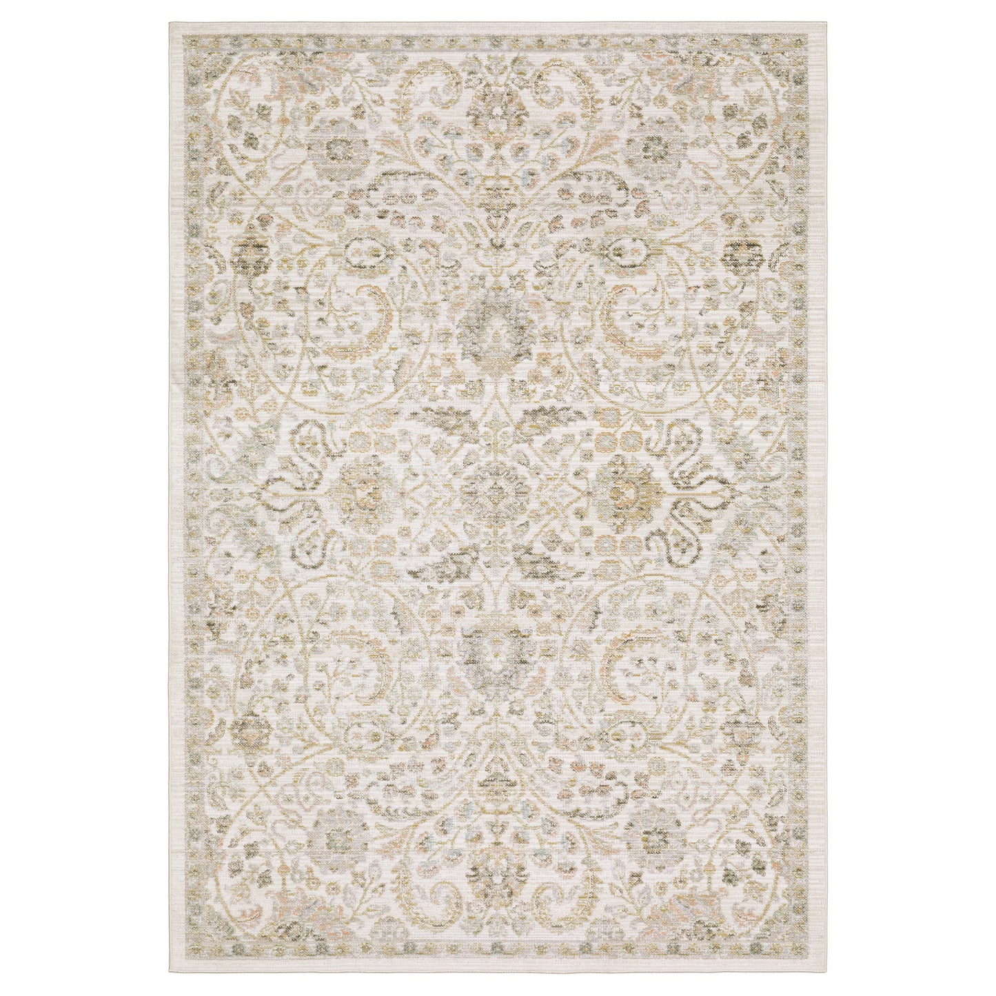 Oriental Weavers Cavett  Ivory Gold Vintage