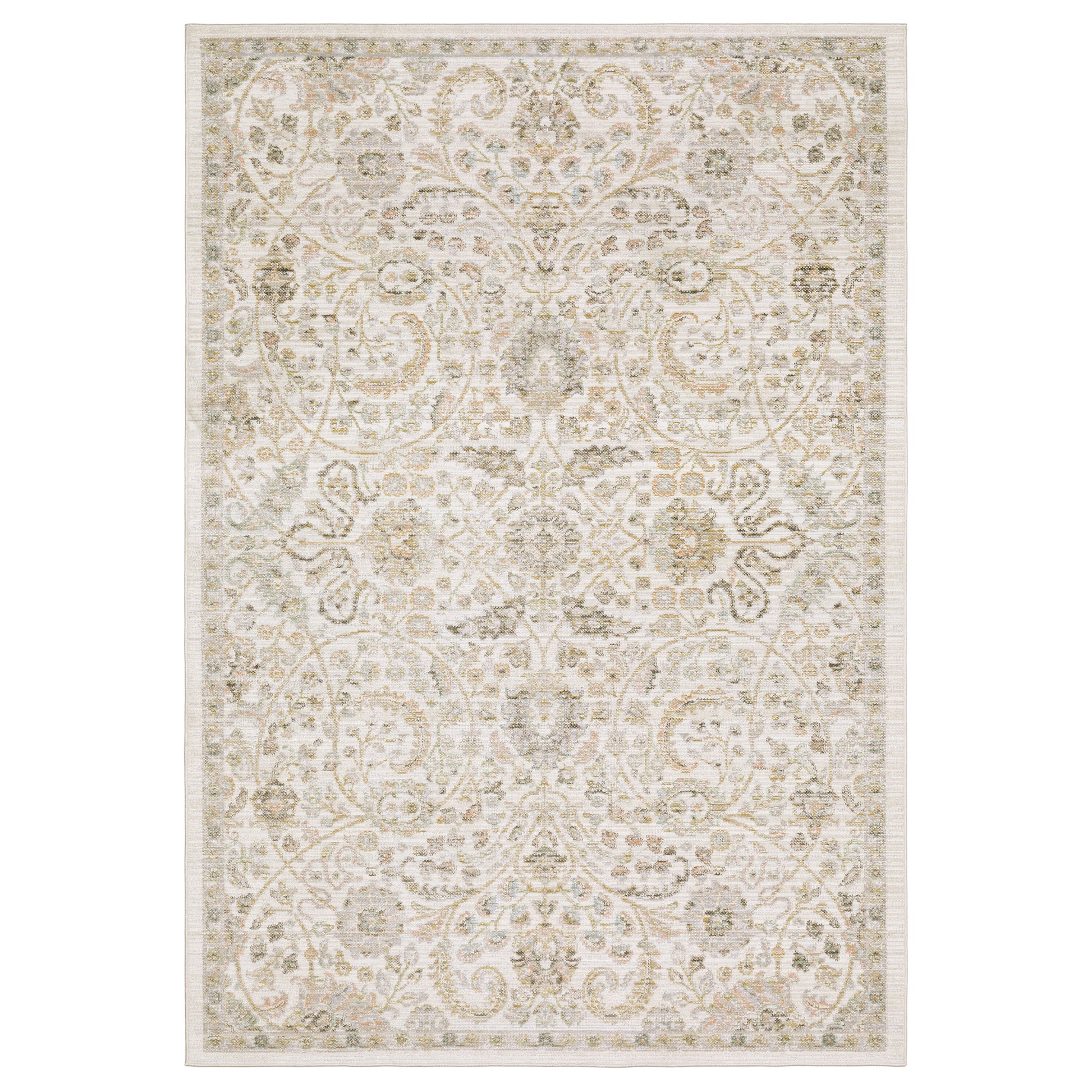 Oriental Weavers Cavett  Ivory Gold Vintage