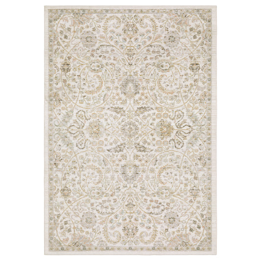 Oriental Weavers Cavett  Ivory Gold Vintage