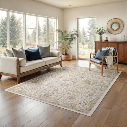 Oriental Weavers Cavett  Ivory Gold Vintage