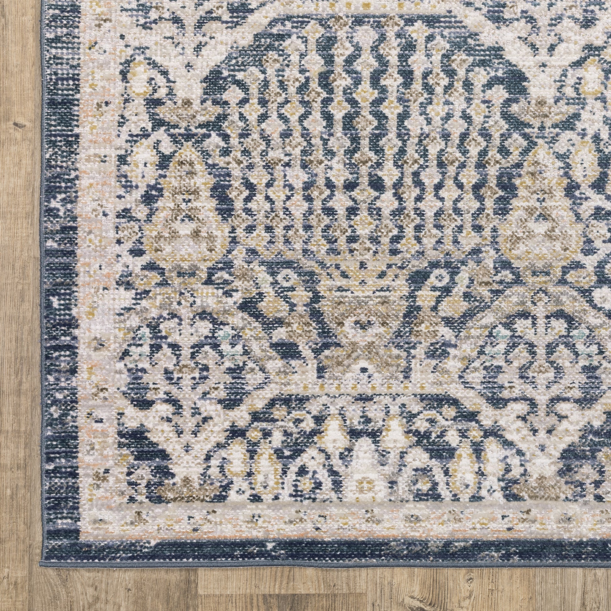 Oriental Weavers Cavett  Blue Gold Traditional