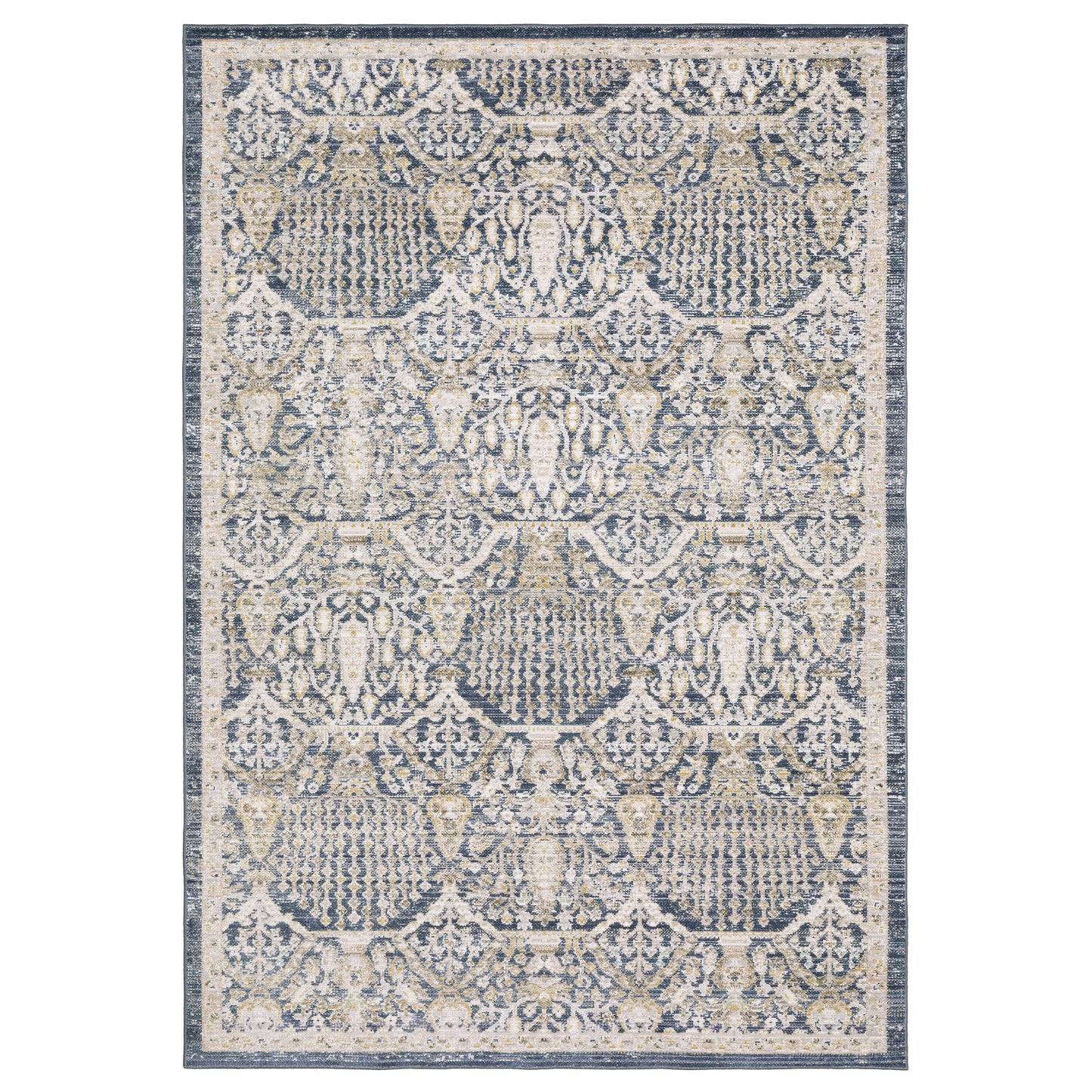 Oriental Weavers Cavett  Blue Gold Traditional