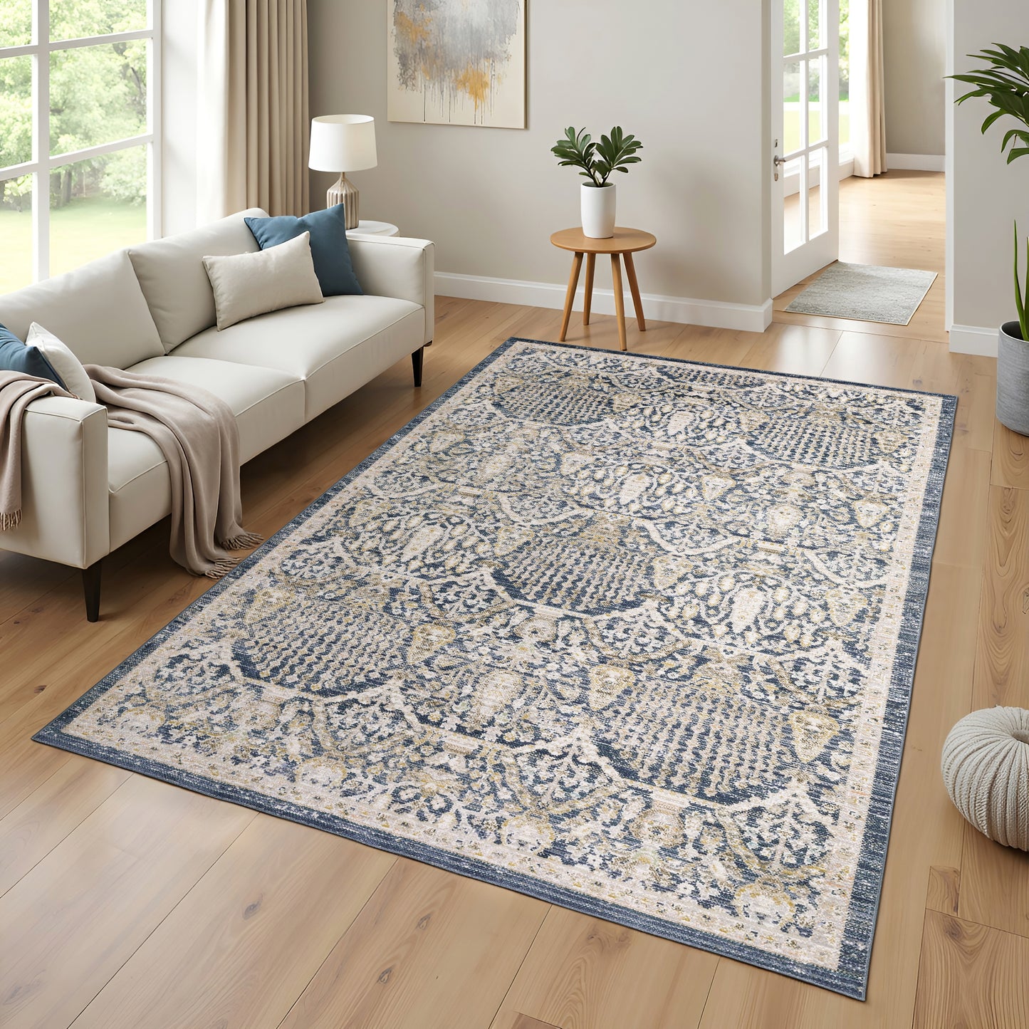 Oriental Weavers Cavett  Blue Gold Traditional
