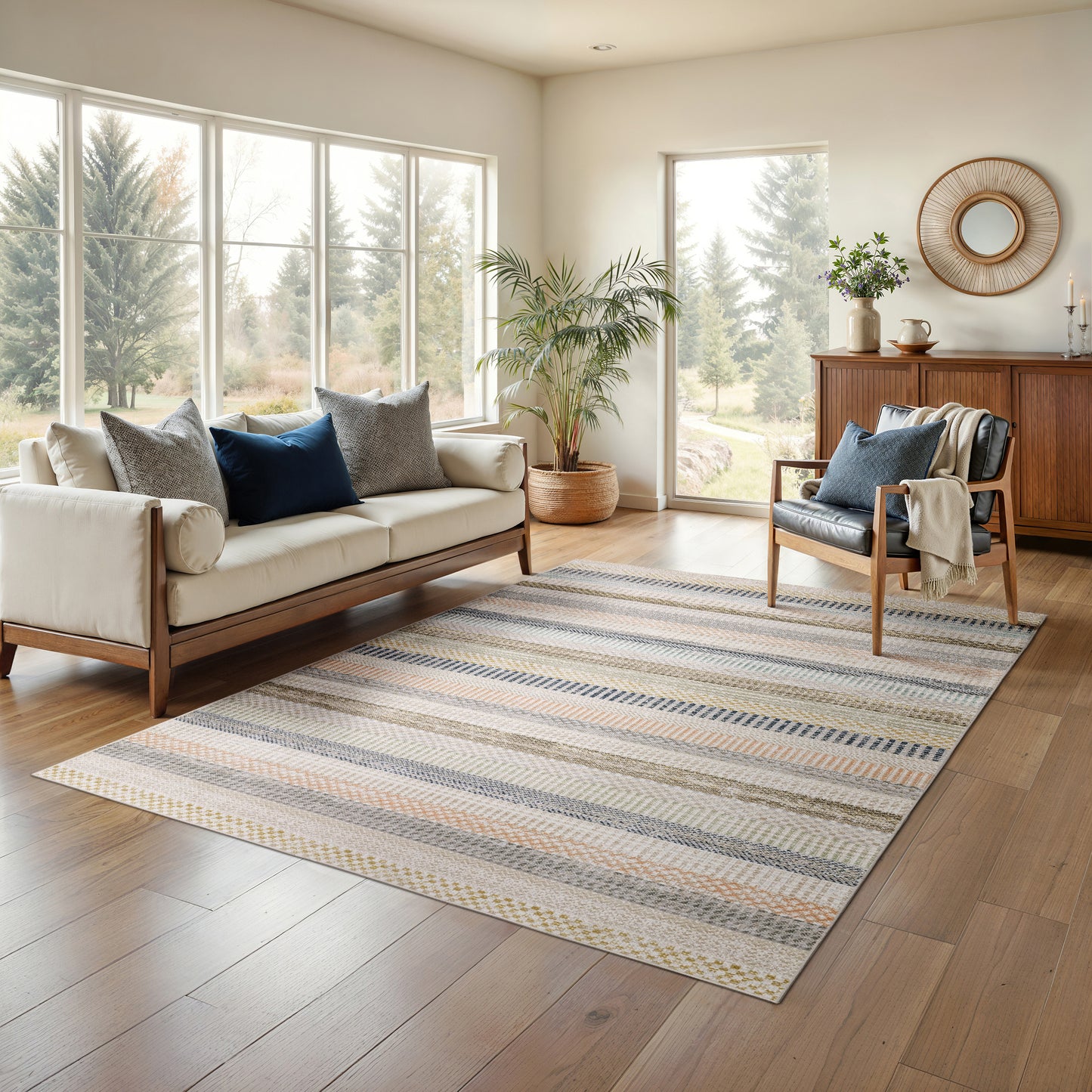 Oriental Weavers Cavett  Ivory Multi Cottage