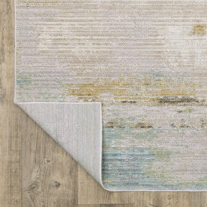 Oriental Weavers Cavett  Blue Beige Modern & Contemporary