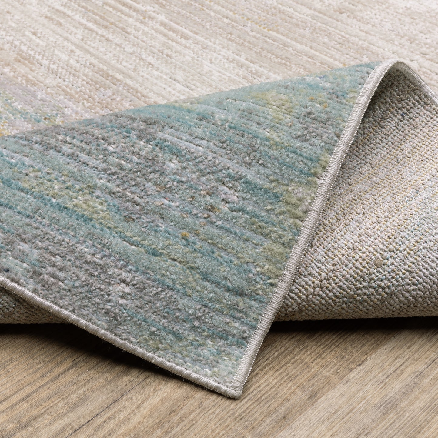 Oriental Weavers Cavett  Blue Beige Modern & Contemporary