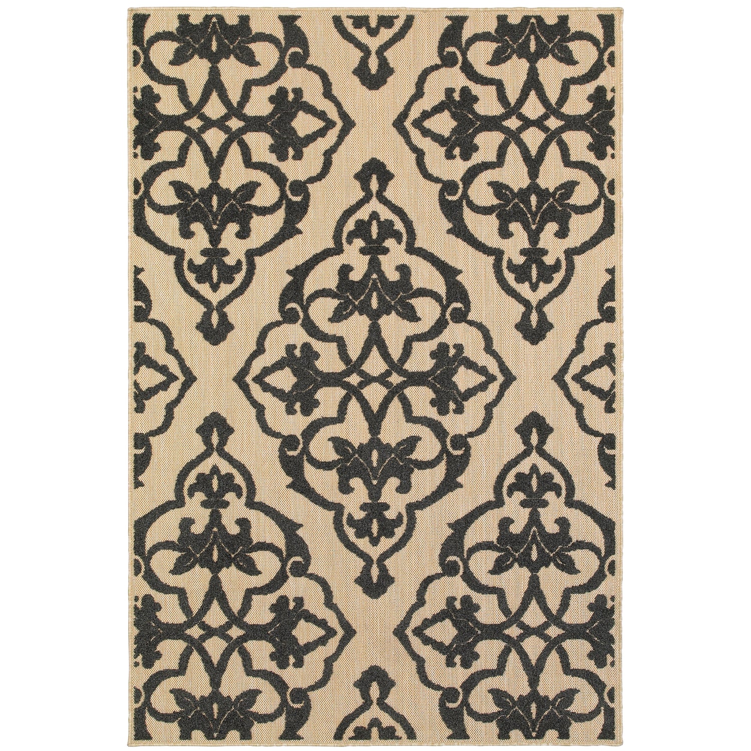 Oriental Weavers Cayman  Sand Charcoal Transitional