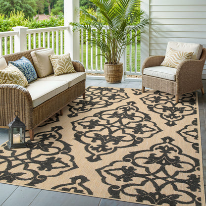 Oriental Weavers Cayman  Sand Charcoal Transitional