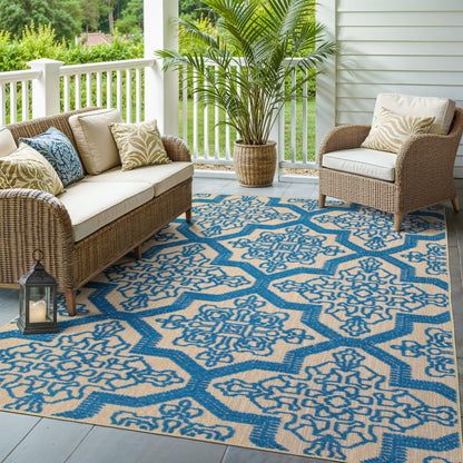 Oriental Weavers Cayman  Sand Blue Bohemian