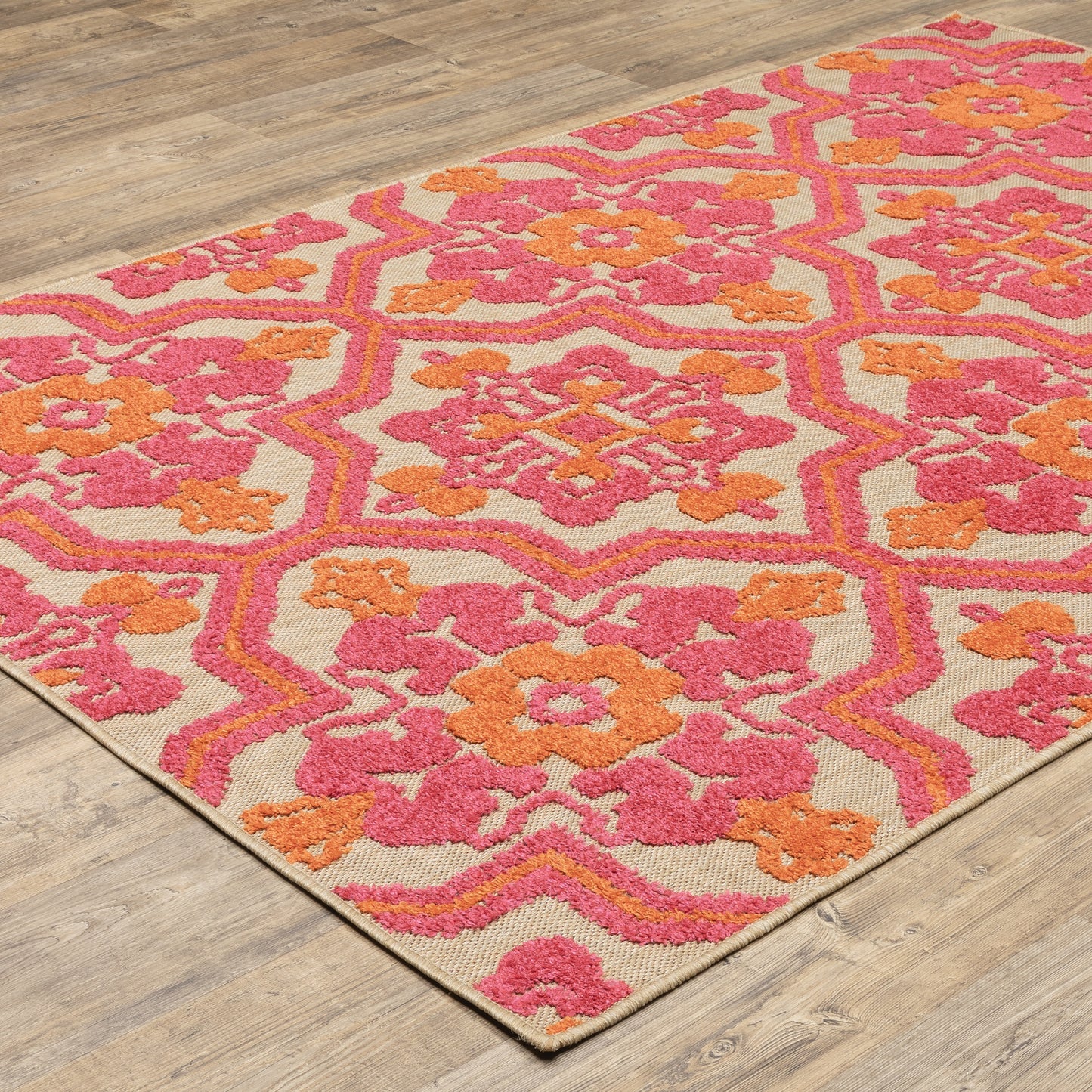Oriental Weavers Cayman  Sand Pink Bohemian