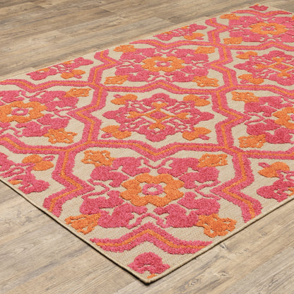 Oriental Weavers Cayman  Sand Pink Bohemian