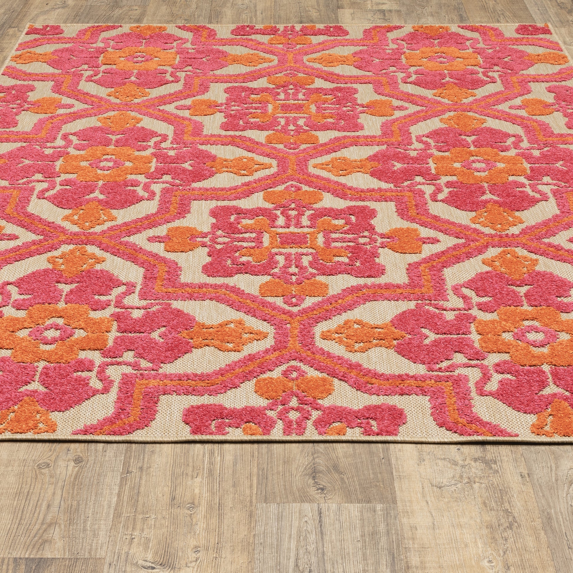 Oriental Weavers Cayman  Sand Pink Bohemian