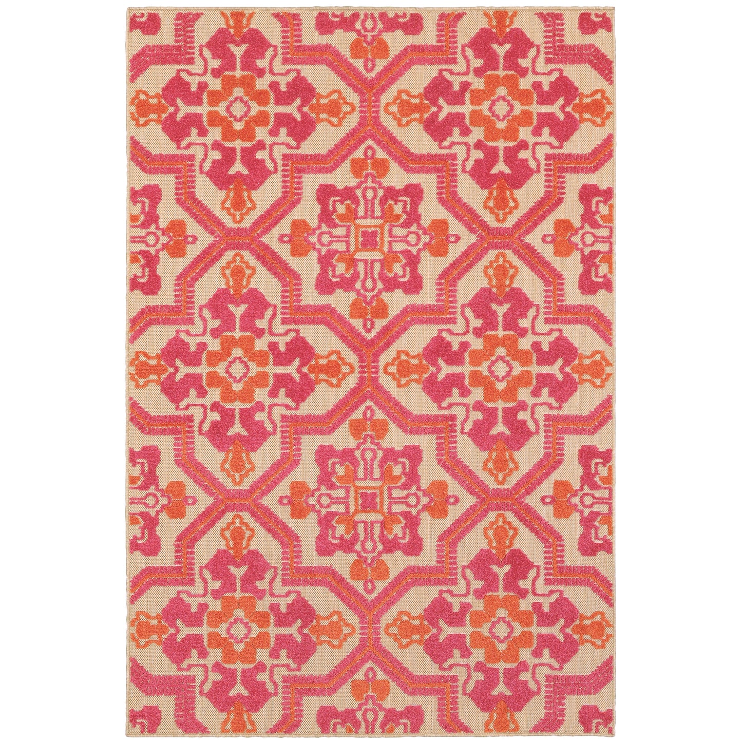 Oriental Weavers Cayman  Sand Pink Bohemian