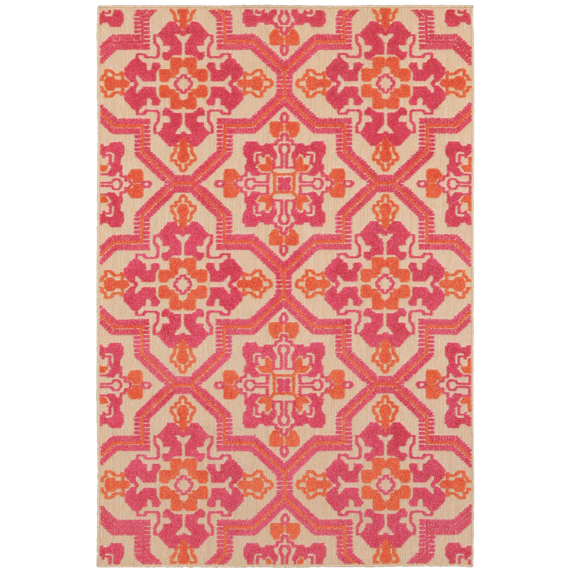 Oriental Weavers Cayman  Sand Pink Bohemian